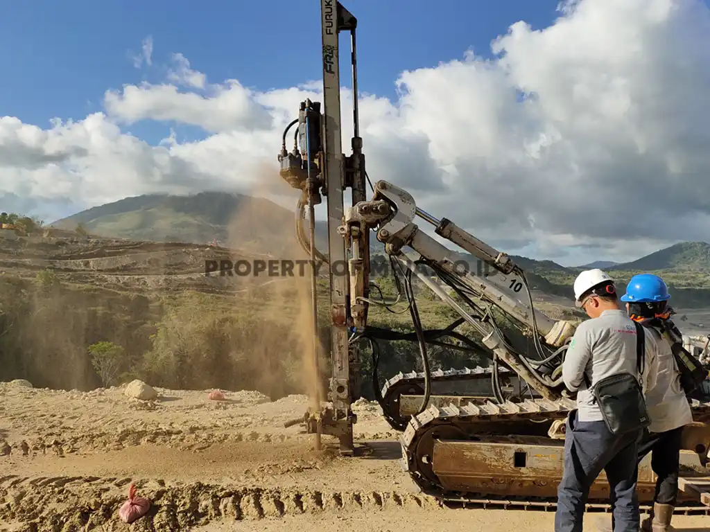 drilling site bendungan mbay/nagekeo