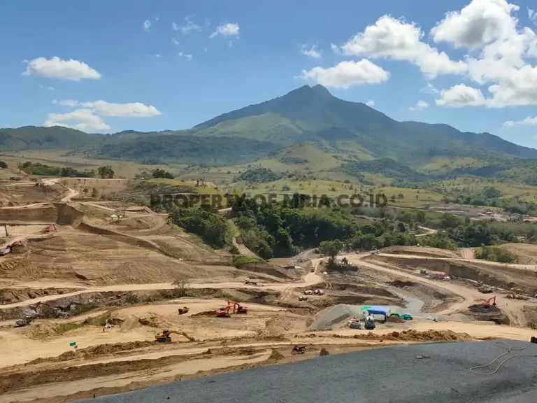 lokasi badan bendung mbay